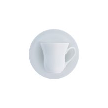 سرویس چینی 12 پارچه اسپرسو سفید زرین