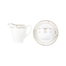 سرویس چینی 17 پارچه چای خوری رومانا زرین