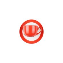 سرویس چینی 12 پارچه چای خوری گیلاس زرین